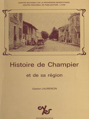 cover image of Histoire de Champier et de sa région